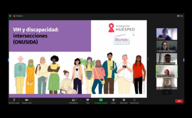 Capacitación virtual con Fundación Huésped