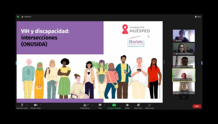 Capacitación virtual con Fundación Huésped